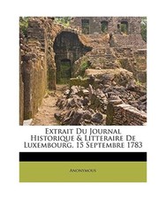 Extrait Du Journal Historique