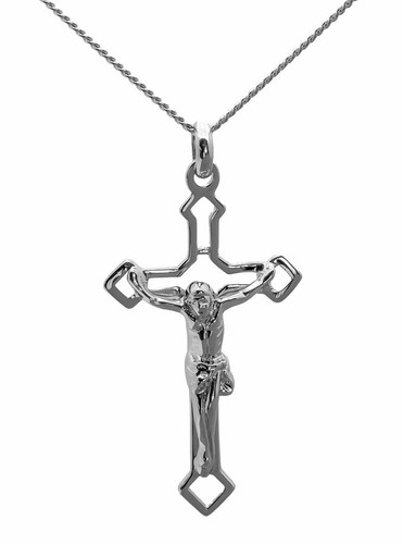 Croix large ajourée crucifix
