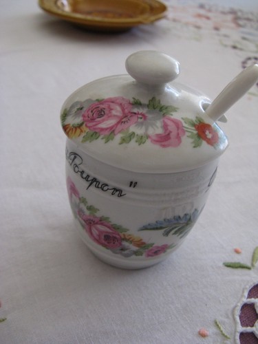 Pot moutarde grey poupon - pot,