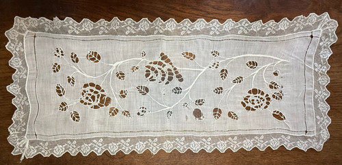 Dentelle ancienne broderie - ancienne,