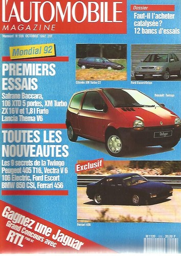 Automobile magazine 556 - l'automobile, n°556
