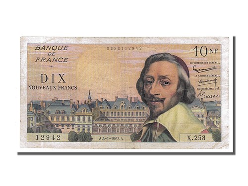 Billet france 10 - france,, nouveaux