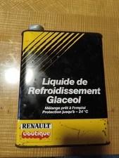 Ancien bidon tôle - , renault