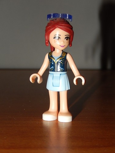 Minifig lego friends mia - -,