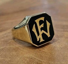 Bague Chevalière Or Jaune 585