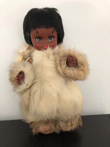 Poupée inuit eskimau vintage - inuit,