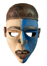 Masque Yombe Kongo africain