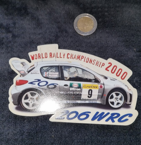Autocollant rallye - autocollant,