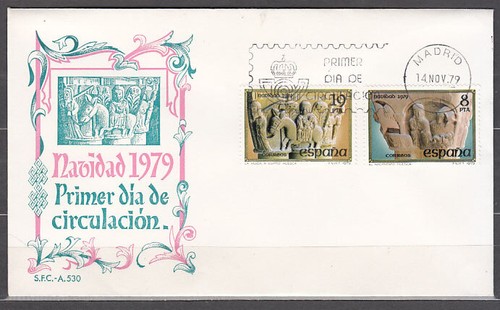 Espagne 2550 1979 noël san - espagne,