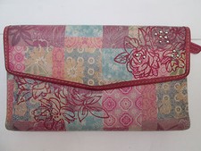 -Portefeuille/ porte-monnaie  compagnon FOSSIL cuir TBEG vintage