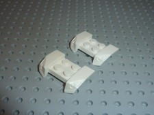 2 x LEGO White Vehicle