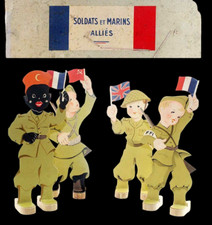 Soldats marins allies jeu - soldats, et