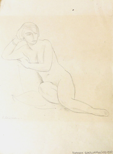 Femme nue dessin hermann - dessin,