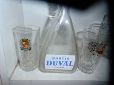 1 CARAFE PASTIS DUVAL ET 2