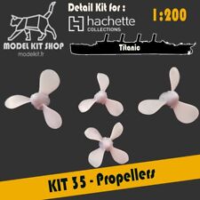 2022 Titanic HACHETTE 1:200 DETAIL SET #35 : Les hélices by http: modelkit.fr