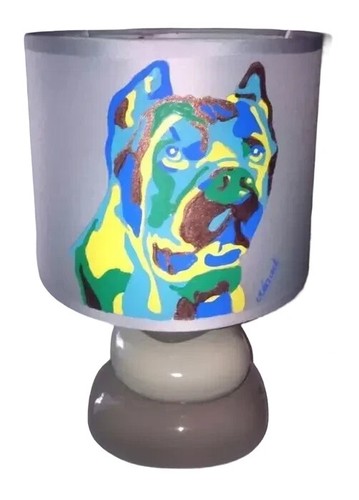 Lampe chevet chien cane - chien, corso