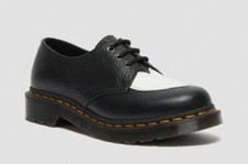 Dr Martens 3 Trou 1461 Amore Noir Blanc Nappa Moulé 26965009 DOC