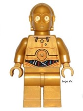 Lego SW0365 C-3PO du Star Wars 9490 Droid Escape 10236 Ewok Village