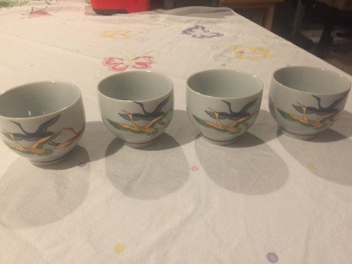 Mid modern japanese teacups - modern,