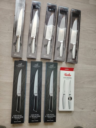 Lot couteaux cuisine - cuisine, haut