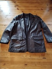 Veste En Cuir Manteau Oakwood