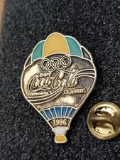 Pin's Pins Pin Enamel 61 Jo Jeux OLYMPIQUES Atlanta 1996"COCA COLA" Montgolfière