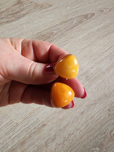 Boutons manchette jaune - manchette, en