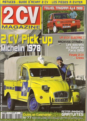 2cv magazine citroen - 2cv,