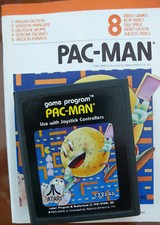 Pac Man  Jeu console Atari 2600 avec livret 1981