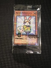 Carte Yugioh Rescue Rabbit & Neymar Jr 2025 eFootball Promo Sealed Pack