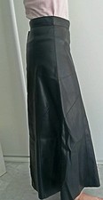 Jupe longue évasée taille - , mi