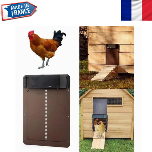 Porte poulailler - porte,