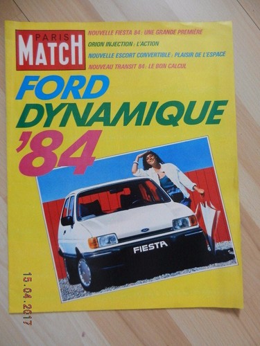 Catalogue paris match ford - paris,
