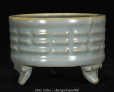 4.4" Ru Four Bleu Glaze