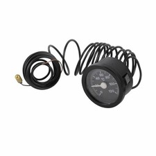 Thermomètre rond Ø 58mm, capillaire 3000mm gainé, 0/120°C