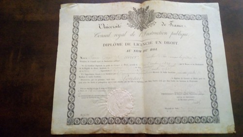 Superbes diplômes en - 3,