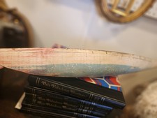 vintage Old wooden Pond Yacht