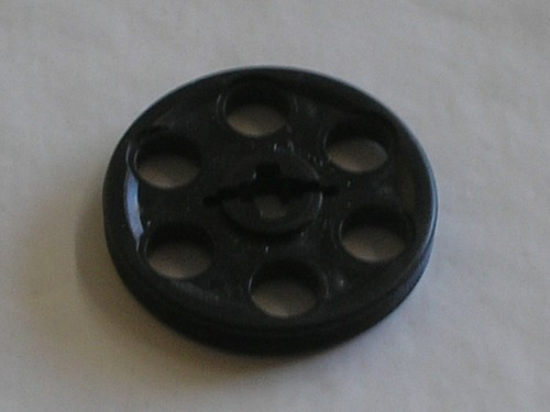 Lego technic black wedge belt - black,