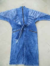 Robe vintage (1980) en jean