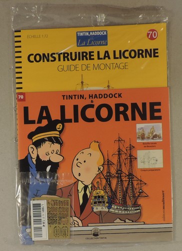 Tintin construire licorne - la,