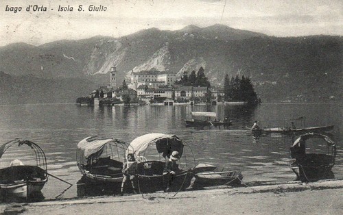 Cpa italie lago - -,