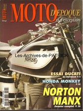 MOTO D'EPOQUE 13 DUCATI 900 TT Mike HAILWOOD NORTON MANX HONDA Monkey MORINI
