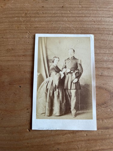 Photo ancienne cdv militaire - photo,