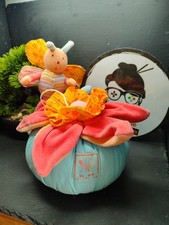 Doudou musical Papillon bleu