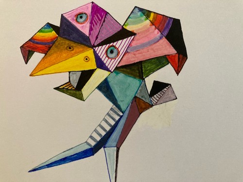 Peinture art 1980 - peinture,