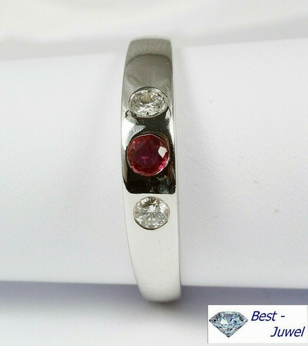 Bague blanc 585 - en, or