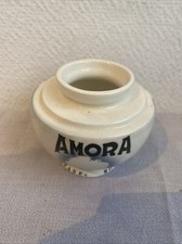 Ancien Petit Pot A Moutarde Digoin Pub Amora Deco 