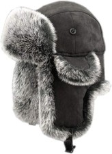 Chapka en Suédine Fausse