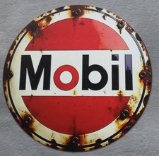 Plaque métal vintage