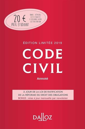 Code civil annoté collectif - civil,